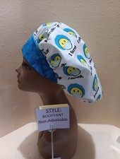 I Scrub Surgical Tech Women's Bouffant Surgical Scrub Hat/Cap Handmade