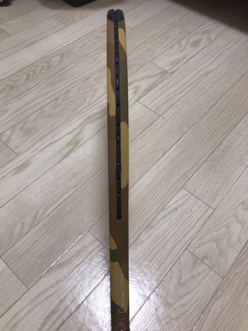 最終値下！錦織選手モデル Wilson BURN 100LS CAMO 超美品 Nishikori Athlete Model Wilson BURN 100LS CAMO Super Beauty