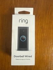 Ring Doorbell Wired Camera New Sealed