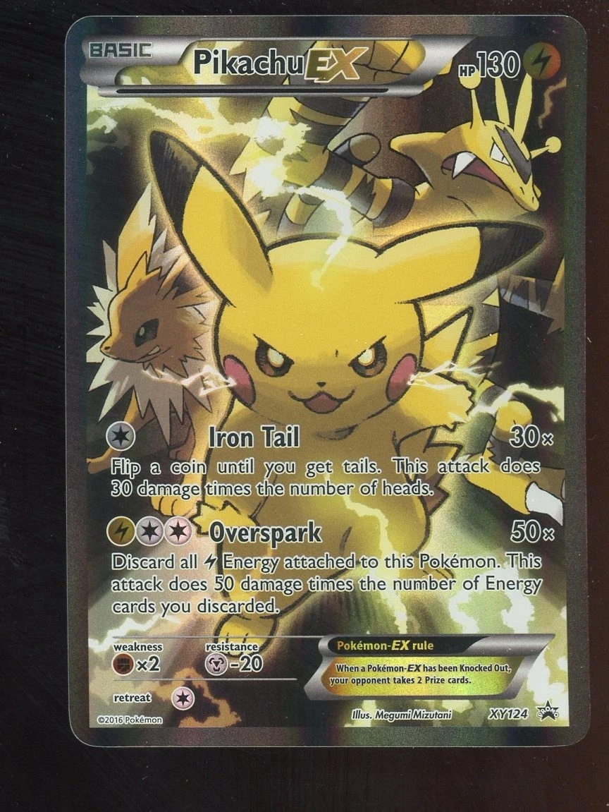 Карты Pikachu Ex Pokémon TCG - огромный выбор по лучшим ценам | eBay