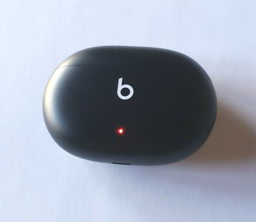 ÉTUI DE CHARGE Beats OEM inutilisé pour écouteurs sans fil Beats Studio Buds - NOIR - Photo 1 sur 12