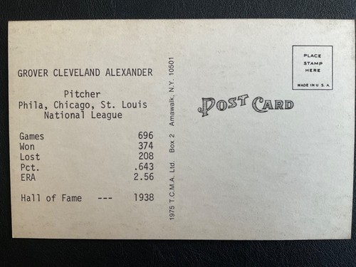 1973 TCMA ALL TIME GREATS POSTCARDS PICK CARDS YOU WANT - Picture 141 of 359