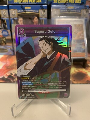 Union Arena TCG Suguru Geto #JJK-1-069 SR Super Rare NM Jujutsu Kaisen |  eBay