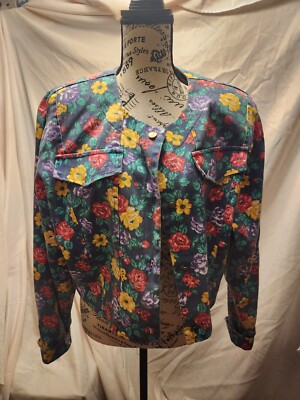 KWBL Vintage Medium Floral Jacket
