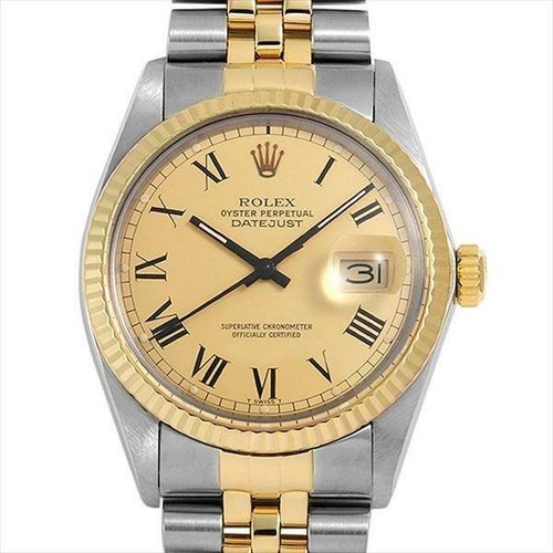 Rolex Datejust 16013 Buckley Champagne 
