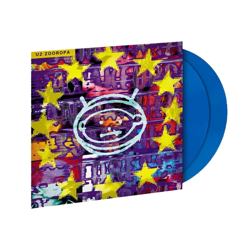 * u2 - ZOOROPA - Виниловая пластинка СИНЕГО цвета - НОВАЯ И ЗАПЕЧАТАННАЯ!!