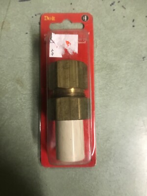 Do It CPVC Straight Fitting, 3/4'' nom CPVC x 3/4'' FPT, 429851