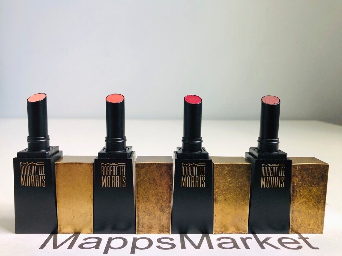 NIB MAC Robert Lee Morris Mattene Lipstick Concord Grape, Fig
