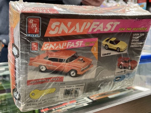 Sealed Vintage AMT Model Car 1/32 1955 Pro Street Chevy - Picture 2 of 5