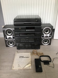 sony hifi system with turntable