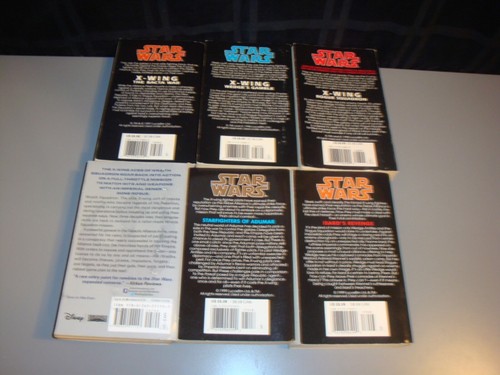 Star Wars X Wing Series 6 paperback book lot Science Fiction Rogue Isard Bacta - Picture 2 of 6