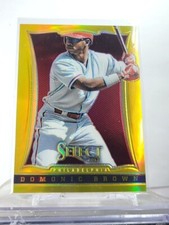 2013 Panini Select Domonic Brown #51 Gold Prizm /25