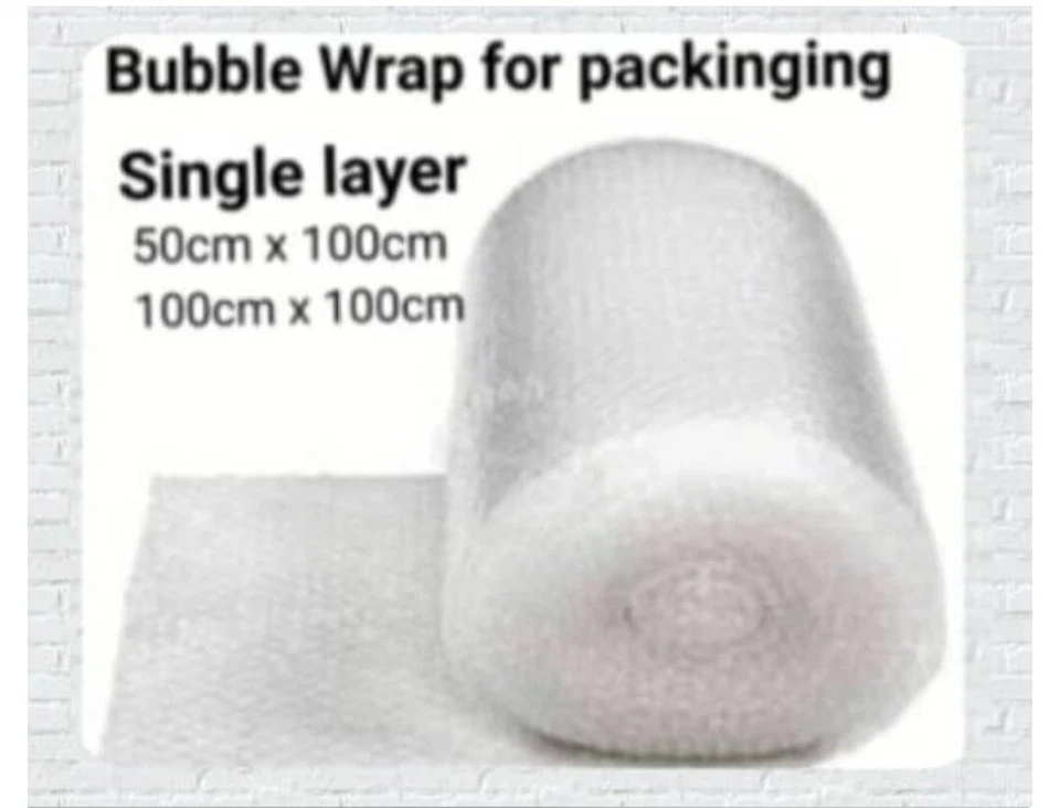 High Quality Bubble Wrap - Single Layer ( 1M X 100 Meter ) - Image 2 of 4