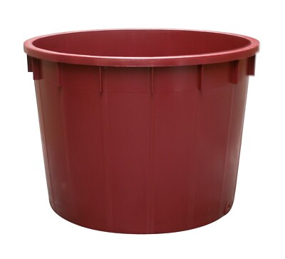 Mastello Vendemmia 1000 Litri - In PEHD, Colore Vinaccia, Per Alimenti