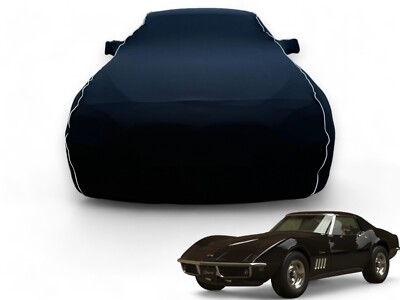 Ganzgarage Indoor Stretch Cover Carcover für Chevrolet Corvette C3 Cabrio & stin