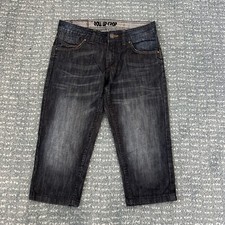 Ladies Next Roll Up Crop Denim Shorts / Size 6 New    