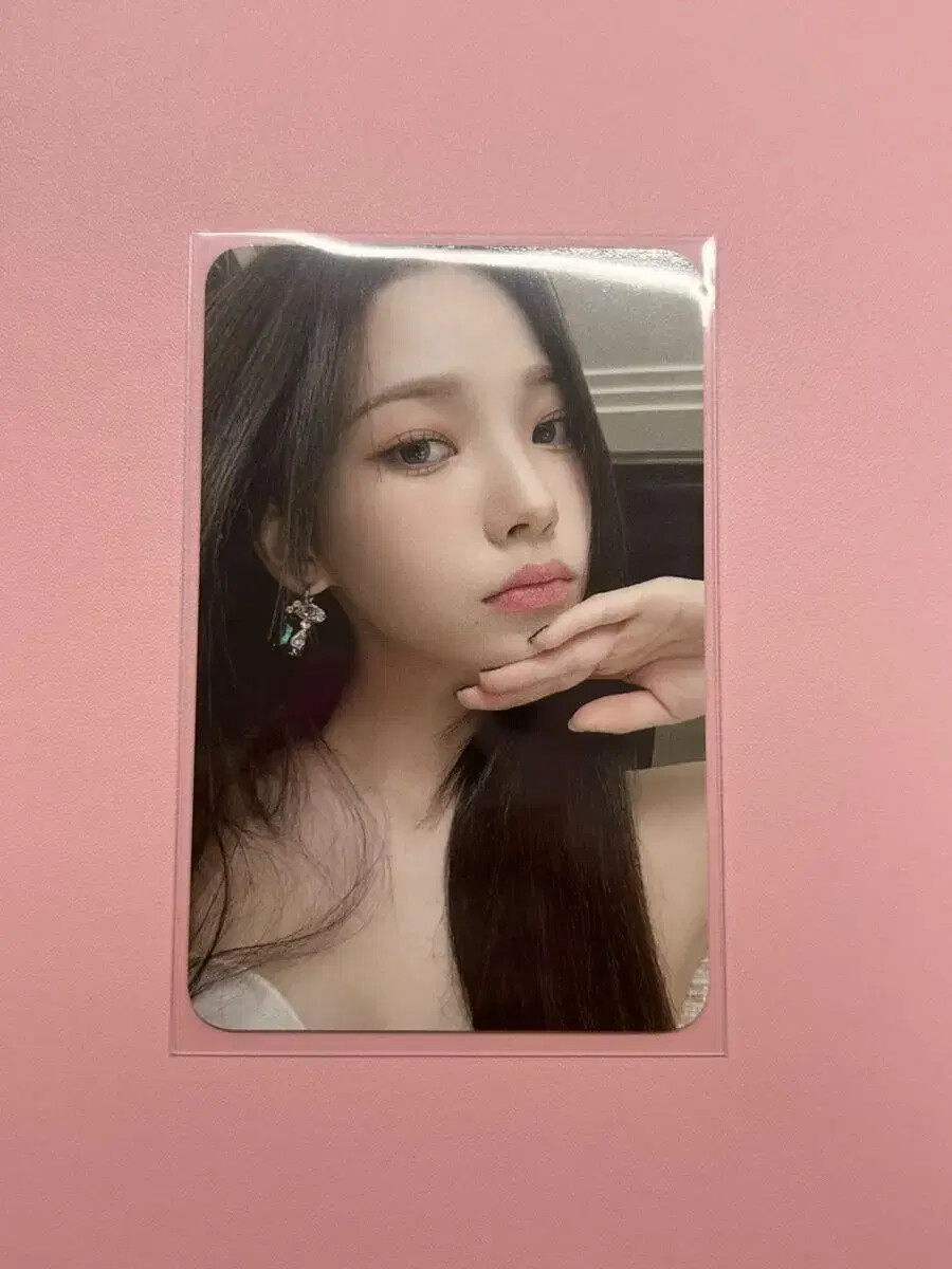 aespa karina 2nd Anniversary Necklace, MD photo card unreleased