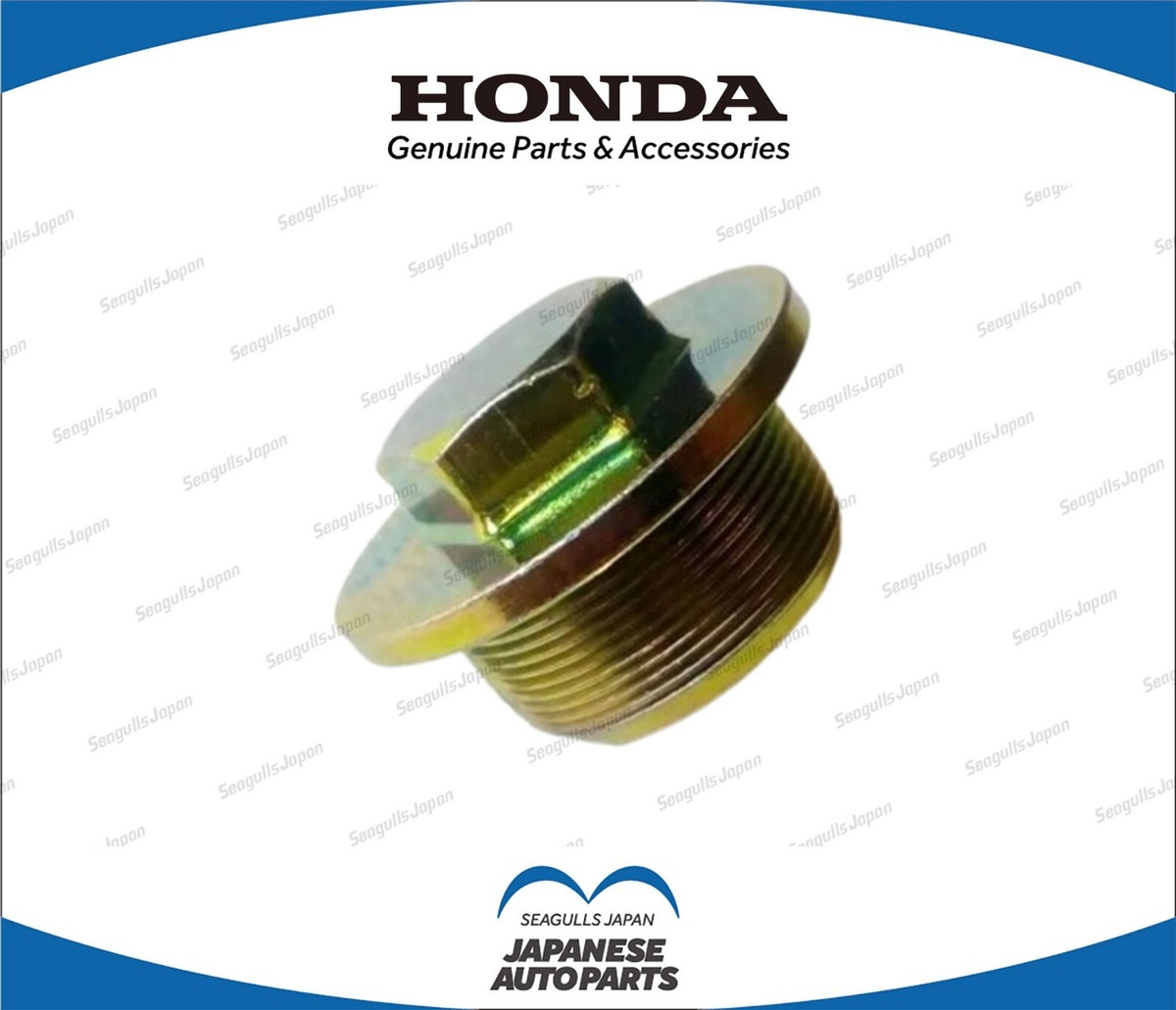 Genuine Bolt Drain Plug (28MM) 90001-PM3-003 F/S Honda | eBay