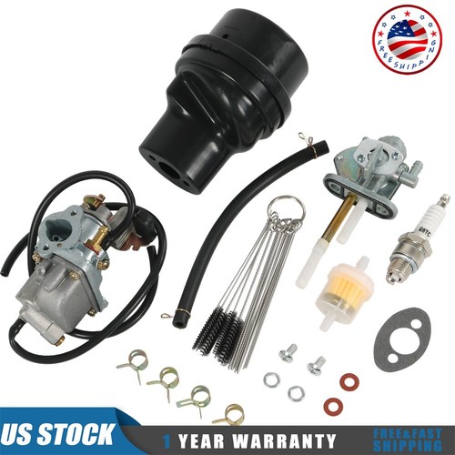 NEW Carburetor Fit For SUZUKI LT 50 LT50 JR50 LT50 LT-A50 With Air Filter Box - Picture 2 of 21