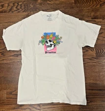 PRIMITIVE Apparel ~Skull Flower Tee~ Men's Skate T-Shirt Off-white Meidum