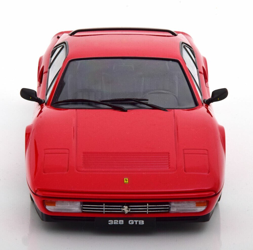 絶版未展示品 KKスケール 1/18 フェラーリ 328 GTB 1985 1/18 Ferrari 328 GTB 1985 (Red) Diecast Model Car by KK