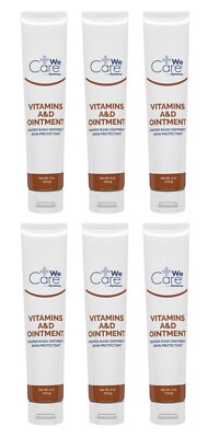 6 Pack Dynarex Vitamins A & D Ointment tube 4oz Each