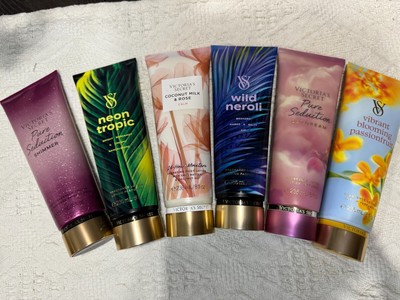 victoria secret coconut milk, Pure Seduction, Neon Tropic, Wild Neroli, Vibrant