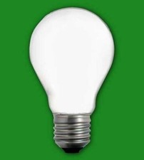 2x 200W Incandescent Tungsten Pearl GLS Light Bulb E27 ES Rough Service Dimmable