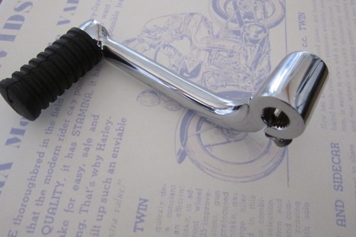 1986-1989 Harley Davidson Sportster Shifter Shift Lever Replaces OEM 34606-86 - Foto 10 di 11