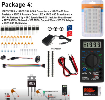 10 Package L7805CV L7805 7805 Positive Voltage Regulator 5V 1.5A TO-220 IC