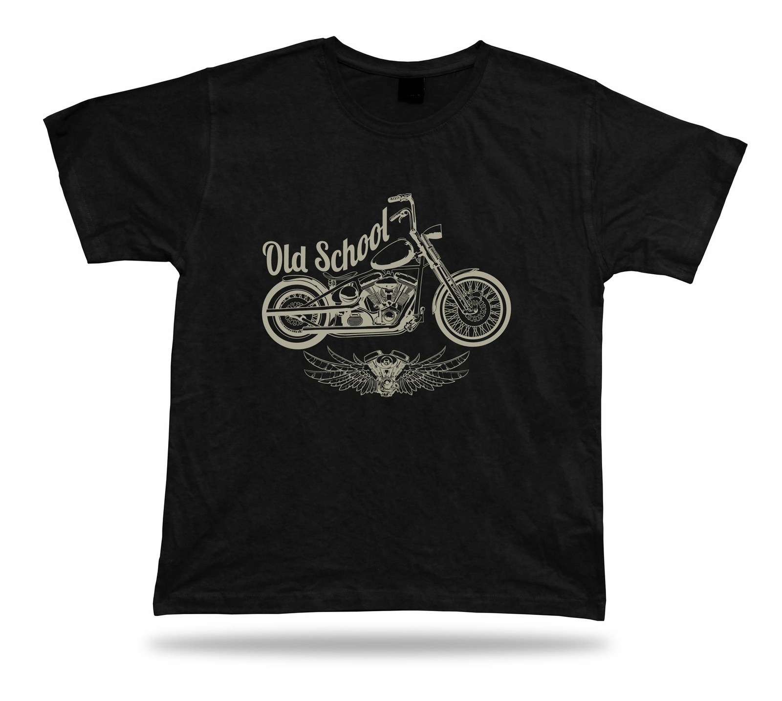 Old school Big Bike motorcycle stylish t shirt tee special birthday present