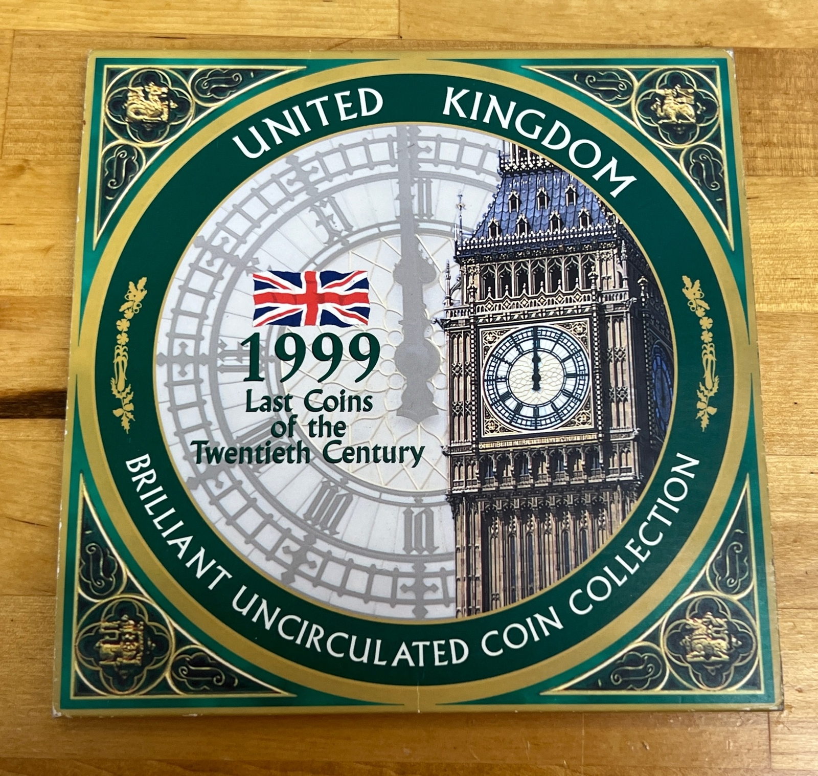 1999 UK United Kingdom Last Coins of the 20th Century BU Coin Collection