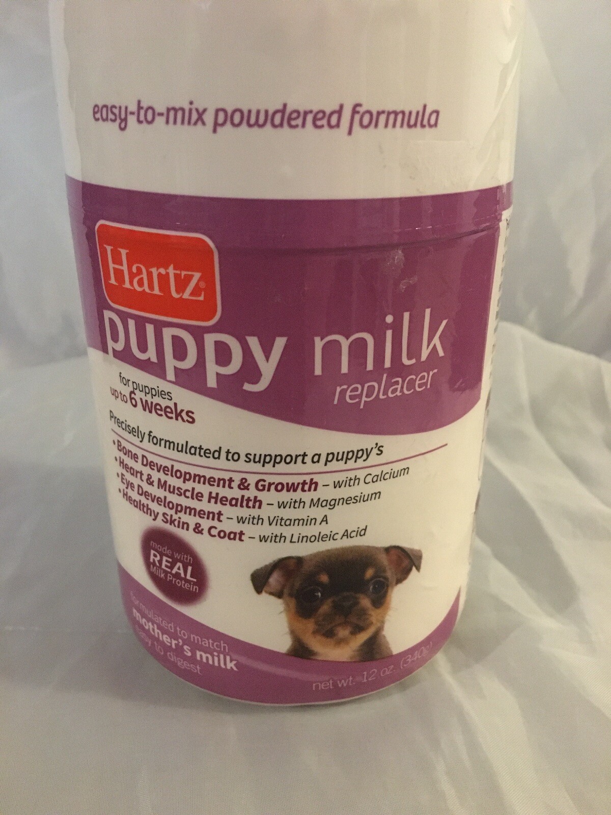 hartz puppy milk