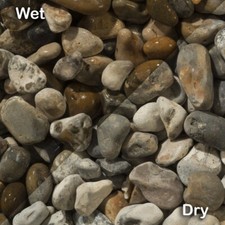 Oyster Decorative Garden Landscaping Flint Pebbles 40mm