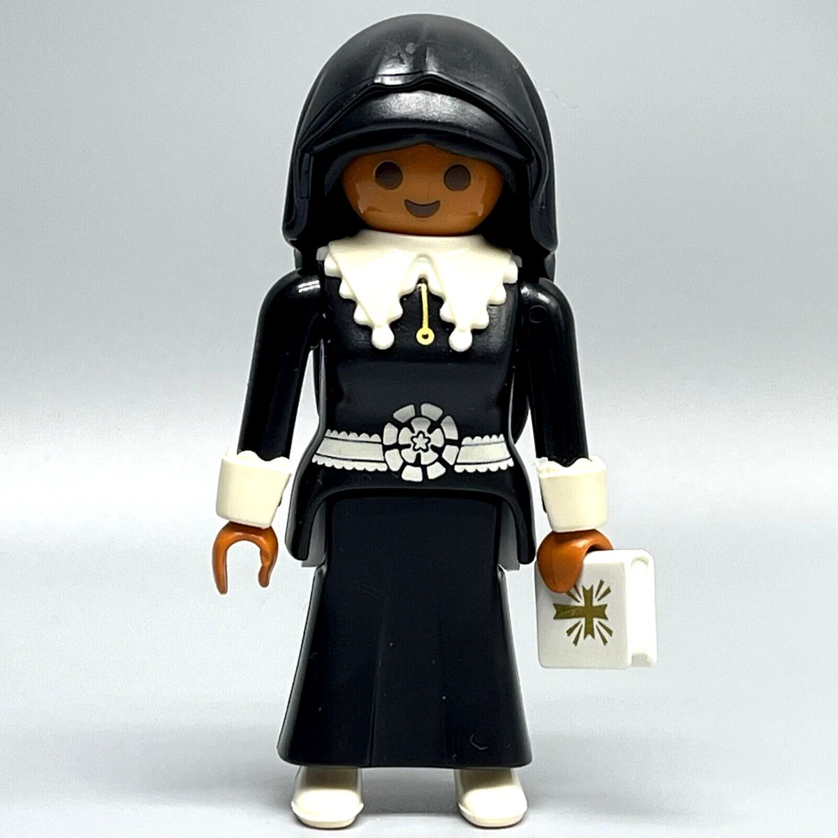 Figurine Playmobil Pape Évêque Saint Nicolas - Série Médiévale église 5592, Occasion