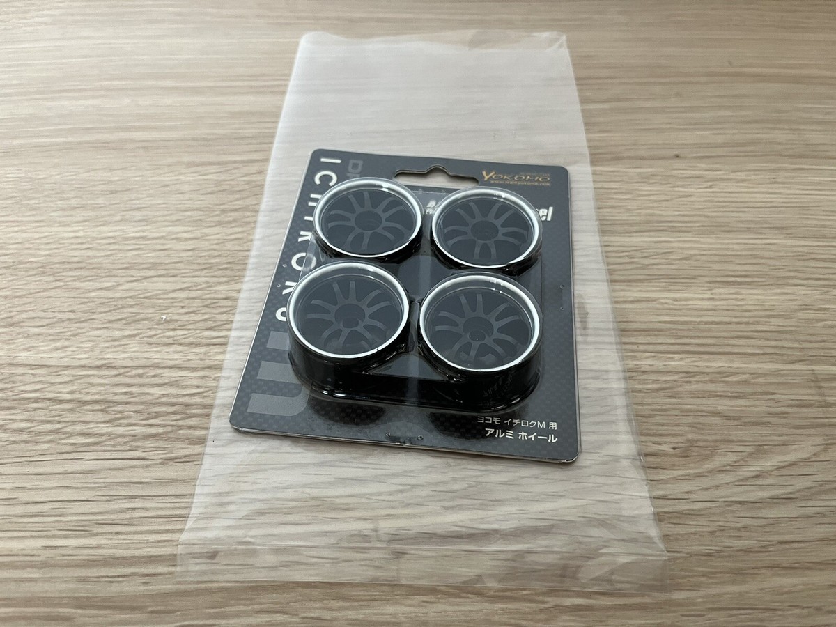 OLD VERY RARE Yokomo Drift Package Ichiroku M AL WHEELS Set From