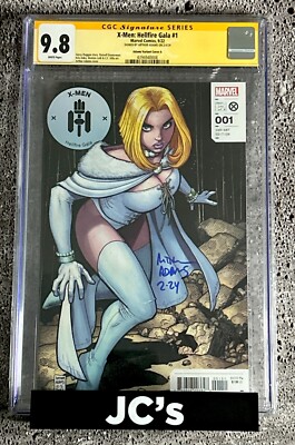 X-MEN HELLFIRE GALA #1 CGC SS 9.8 CVR-E INCENTIVE ARTHUR ADAMS VAR CVR-SIG ADAMS