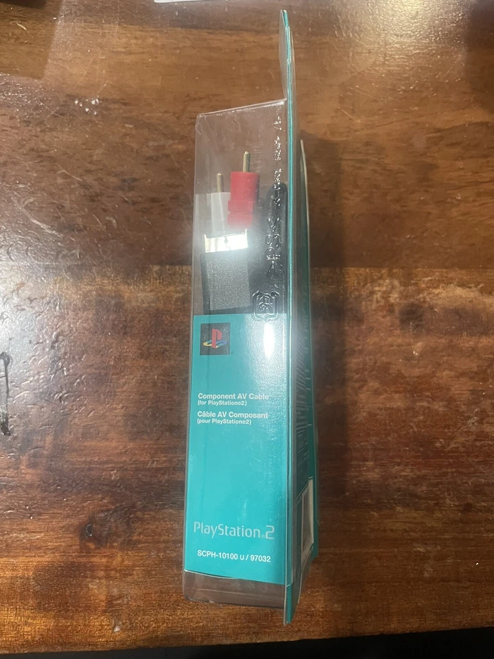 Cable AV Componente Original Oficial Sony PlayStation 2 SCPH-10100 U NUEVO SELLADO - Imagen 2 de 4