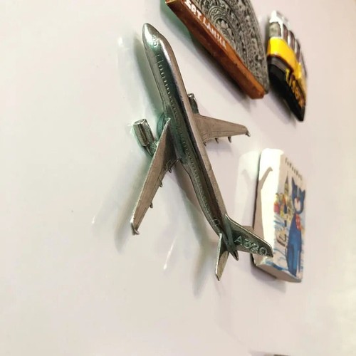 Metall Flugzeugmagnet, Flugzeugmagnet, Airbus, Boeing, A320, B737, Luftfahrt - Bild 6 von 6