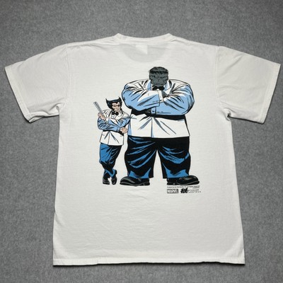 HUF x Marvel Wolverine/Hulk Tension Adult T-Shirt Size Medium Rare 