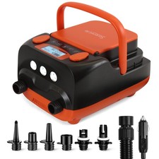 SereneLife Inflatable Paddle Board Pump Compressor - 16PSI High Pressure SUP ...