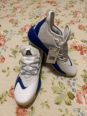 Adidas Pro Boost Mid Blue/White Size 8.5 NWT