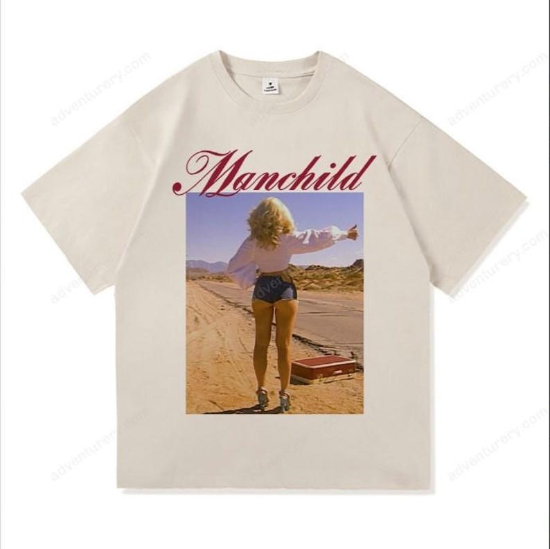 ミュージシャン sabrina carpenter manchild tee Manchild Rhinestone T-Shirt - Sabrina Carpenter Official Store