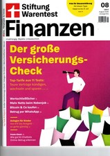 Zeitschrift Finanzen (Finanztest) von Stiftun...