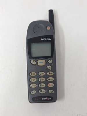 Nokia Verizon Candybar Cell Phone With Antenna Physical Keypad Vintage