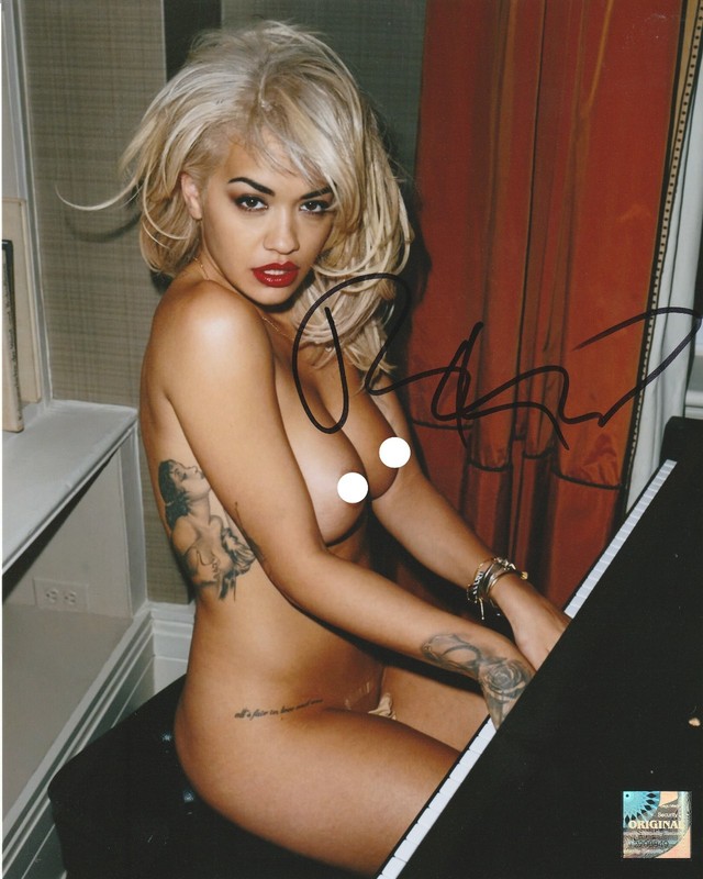 Rita Ora/ The Voice, X Factor, Fifty Shades Signed Autograph 8x10 Matte W/COA