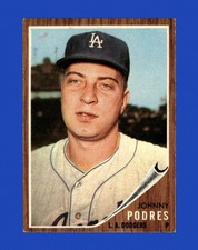 1962 Topps Set-Break #280 Johnny Podres EX-EXMINT *GMCARDS*