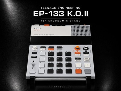 Teenage Engineering EP-133 KO II Stand Riser Holder Rack Clean Studio Design