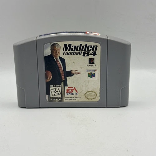 Madden Football 64 (Nintendo 64, 1997)