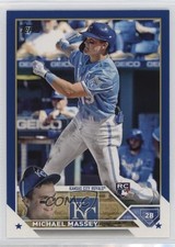 2023 Topps Series 1 Retail Royal Blue Michael Massey #167 uk2